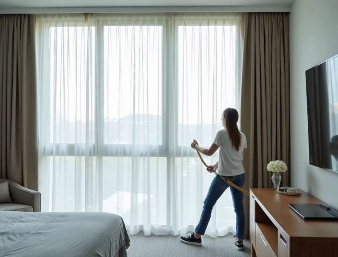 Redland Bay Sheer Curtain Cleaning